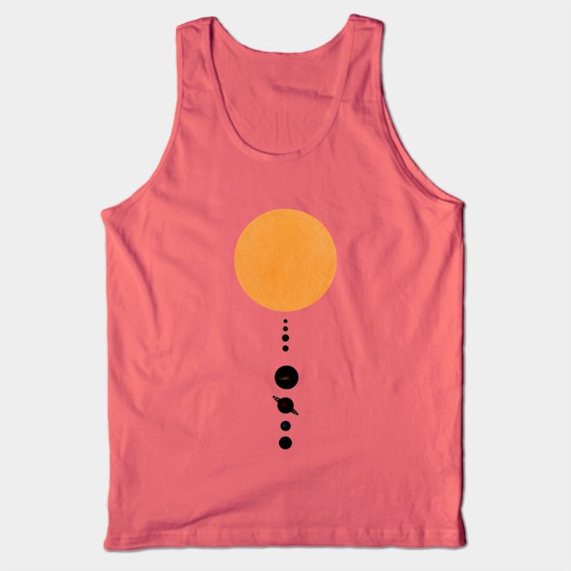 The Planets, Our Solar System, Space the Universe and everything Tank Top by Teessential